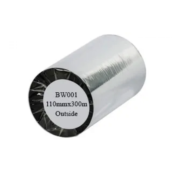 Mực in mã vạch Wax BW001 110mm x 300m 
